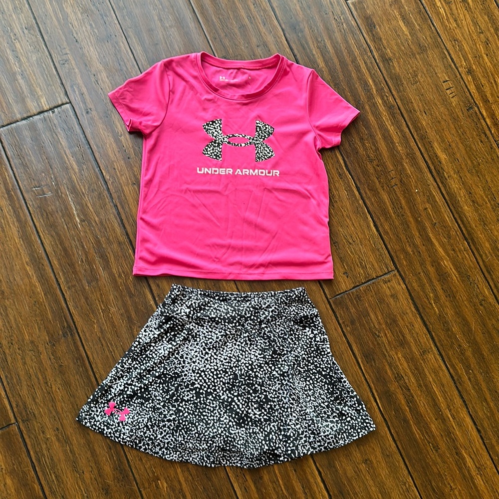 Two-piece Under Armor skirt set